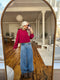 Holly Jolly Ribbed Pullover